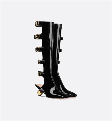 dior black patent idole boots|Dior Boots for Women .